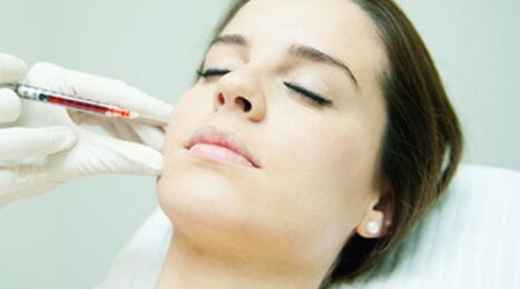 العلاج mesotherapy الوجه